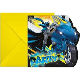 Pozvánka na párty Batman 6ks - Procos - Procos
