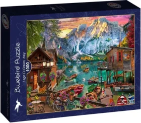 BlueBird Puzzle Jazero Braies, Taliansko