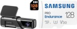 70mai Wideorejestrator 70mai M500 szary + Karta Samsung PRO Endurance 2022 MicroSDXC 128 GB Class