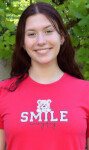 Dámska nočná košeľa s krátkym rukávom Méďa Smile jahodová M