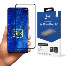 3mk HardGlass Max Lite čierna / Ochranné sklo / XIAOMI Redmi Note 13 Pro+