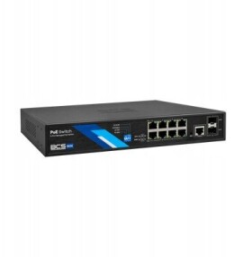 BCS BCS-B-SP08G-2SFP-M BCS BASIC Switch zarządzalny 8x PoE, 2xSFP