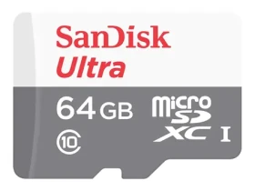 SanDisk Ultra microSDXC 64GB / Class 10 / UHS-I / čítanie: až 100MBs (SDSQUNR-064G-GN3MN)