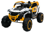 Mamido Elektrické autíčko Buggy M3 4x4 žlto-biele