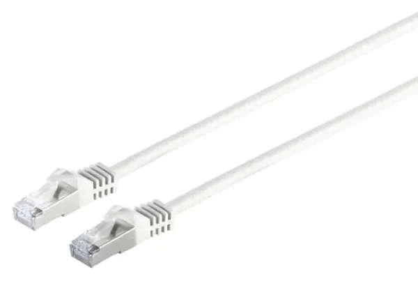 MicroConnect CAT7 S/FTP biela / Sieťový kábel / 7,5 m / RJ-45 (SFTP7075W)