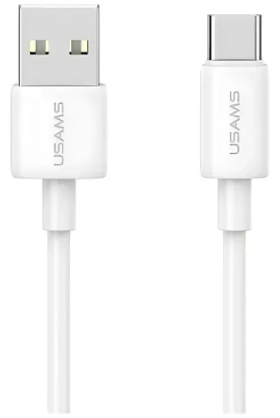 USAMS YD Series SJ708 biela / Kábel / USB-A na USB-C / 18W 3A / 1 m (SJ708USB02)