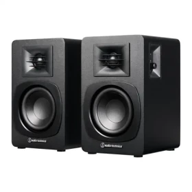 Audio-Technica AT-SP3X Bookshelf čierna / Reproduktory / 2.0 / 30W / Bluetooth / USB / RCA (AT-SP3X)