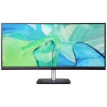 Acer Acer CB343CUR monitor komputerowy 86,4 cm (34") 3440 x 1440 px UltraWide Quad HD LED Čierny, strieborný