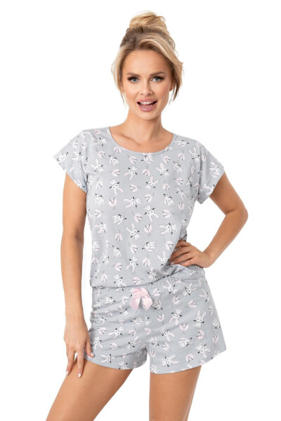 Pyžamo Donna Bunny Short w/r S-2XL šedá XL