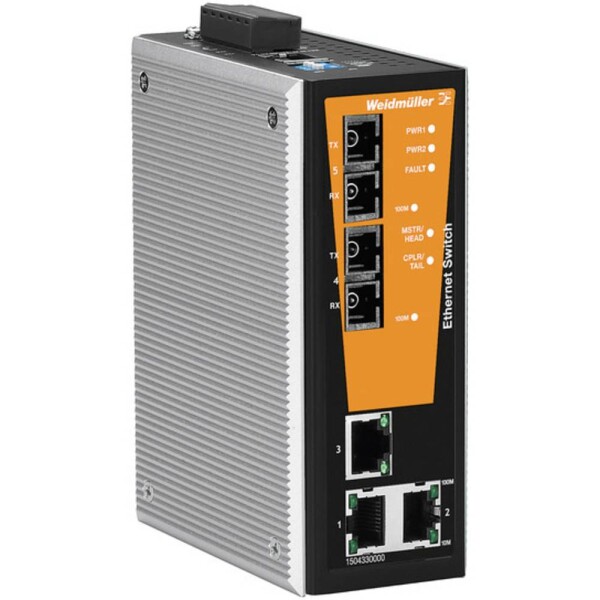 Weidmüller IE-SW-VL05MT-3TX-2SC priemyselný ethernetový switch 10 / 100 MBit/s; 1504350000