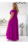 Dlhé šaty model 208858 purple - With You 48/4XL