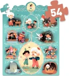 DJECO Puzzle s príbehom Pinokio