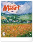NOTIQUE Nástenný kalendár Claude Monet 2027 / 48 x 56 cm