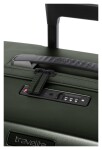 Veľký škrupinový kufor Travelite Millennium L Pine Green