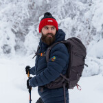 Alpinus Matind Hat Red Grey-R S/M