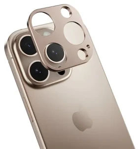 SwitchEasy LenShield Rose Gold / Ochranné sklo šošoviek fotoaparátu / Hliník / Apple iPhone 16 Pro/16 Pro Max (SPH66P028RG24)