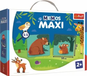 Trefl - Maxi Pexeso - Zvieratká s mláďatkami