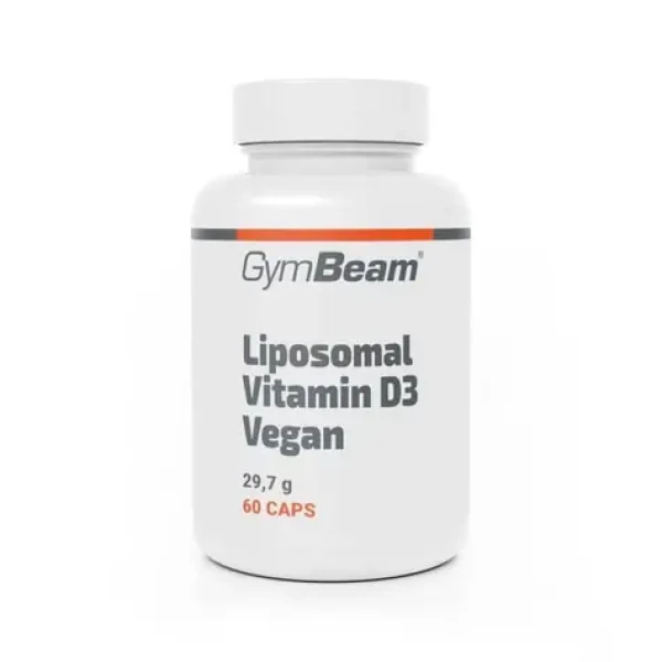 Lipozomálna Vitamín D3 Vegan Liposovit® - GymBeam (60 kaps.) (120274-1-60caps)