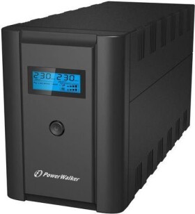 PowerWalker VI 2200 SHL FR UPS / záložný zdroj UPS / 2200 VA / 1200 W / 2x FR / 2x IEC / RJ11 / RJ45 / USB (10121003)