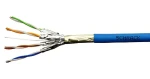 Schrack F/FTP Cat6a modrý / Sieťový kábel / LS0H / 500 MHz / Dca / 500 m (HSKP423HA5)