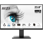 23.8 MSI Pro MP2412 čierna / LED / 1920 x 1080 / VA / 16:9 / 1ms / 4000:1 / 300cd-m2 / HDMI + DP / VESA (PRO MP2412)