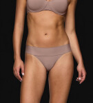 Dámske nohavičky Body Make-Up Illusion String EX - BROWN - svetlohnedá 00ZE - TRIUMPH BROWN 40