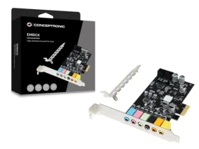Conceptronic EMRICK15B / Zvuková karta / PCIe / 7.1 kanálov / S/PDIF / 24 Bit/192 kHz (EMRICK15B)