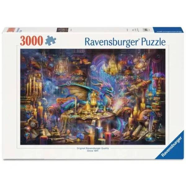 Ravensburger Puzzle: Kúzelná knižnica