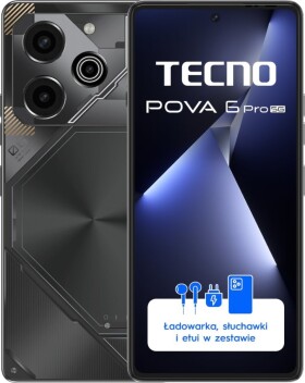 Tecno Pova 6 Pro 5G 12/256GB Grafitovy (POVA 6 Gray)