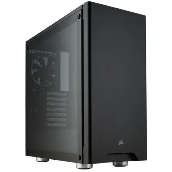 Corsair Carbide 275R TG čierna / ATX / 2x USB 3.0 / 2 x 120 mm / bez zdroja / priehľadná bočnica / tvrdené sklo (CC-9011132-WW)