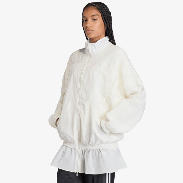 Mikina adidas Santiago Woven Track Top Off White L
