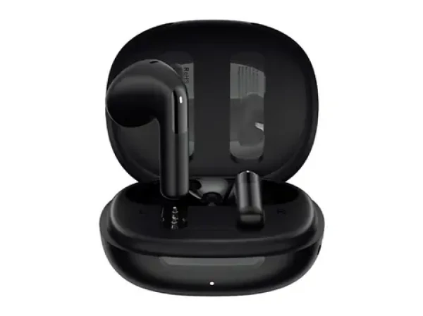 QCY Ailybuds E10 T35 čierna / Bezdrôtové slúchadlá s mikrofónom / TWS / ENC / Bluetooth 5.4 / IPX4 / dobíjací box (AilyBuds E10 black)