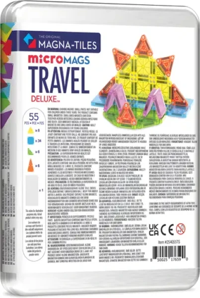 MAGNA-TILES® Magnetická stavebnica Cestovná sada Deluxe