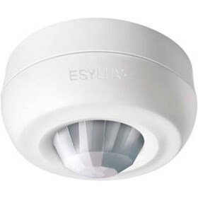 ESYLUX EB10430893 na omietku stropný detektor prítomnosti osôb 360 ° biela IP40; EB10430893