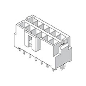 Molex vstavaná zásuvková lišta (štandardná) Počet pólov 16 Raster (rozteč): 3.50 mm 1722992116 1 ks Tray; 1722992116