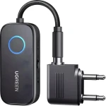 Ugreen CM671 čierna / Bluetooth adaptér / Vysielač a prijímač / Bluetooth 5.2 / Jack 3,5 mm / 300 mAh (47937-0)