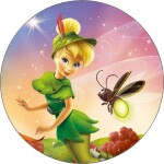 Jedlý papier víla Tinker Bell v klobúku 19,5 cm - Pictu Hap - Pictu Hap