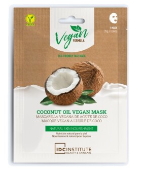 IDC Institute - Pleťová maska Vegan s kokosovým olejom Pleťová maska 25 g