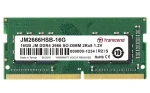 Transcend JetRam 16GB (1x16GB) 2666MHz / SODIMM / DDR4 / CL19 / 1.2V / 2Rx8 (JM2666HSB-16G)