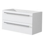 Mereo Bino, kúpeľňová skrinka 101 cm, biela CN662S