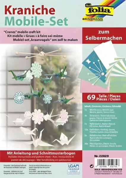 FOLIA 22829 Sada na výrobu závesného kolotúča Žeriavy