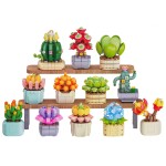 Mamido Stavebnica kvety v kvetináčoch 1051 dielikov