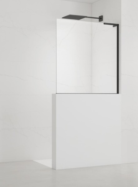 Sprchová zástena SAT walk-in 120 cm na zníženú priečku SATBWIS120ZAVPC SATBWIS120ZAVPC
