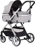 CHIPOLINO Kočík kombinovaný Vista 2v1 Cloud Grey (KKVS02502CL)