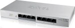 ZyXEL GS1200-8HP / 8-port Desktop Gigabit Web Smart switch / 8x Gigabit metal / 4x PoE / PoE 60W (GS1200-8HPV2-EU0101F)