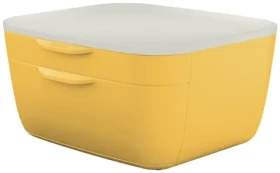 Leitz Cosy (2 zásuvky) Zásuvkový box teplá žltá (53570019)