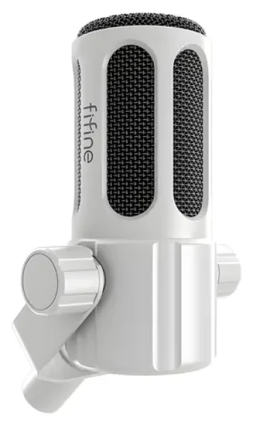 FIFINE Tank 1 biela / Dynamický mikrofón / XLR / Kardioidné (Tank1-W)