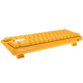Ducky One 3 Yellow Cherry MX-Blue žltá / herná klávesnica / podsvietená / mechanická / drôtová USB-C / US (DKON2167ST-CUSPDYDYYYC1)