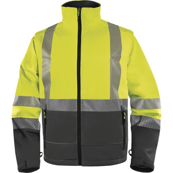 Pracovná mikina Delta Plus FAST Farba: Žltá Žiarivá, Veľkosť: 3XL (FASTJA3X)