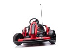 Mamido Detská elektrická motokára A035 Drift červená